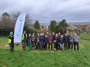 Curo helps green-up communities across Bath with 1,000 new trees planted during last winter