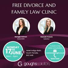 Event: Goughs free divorce and family law clinic